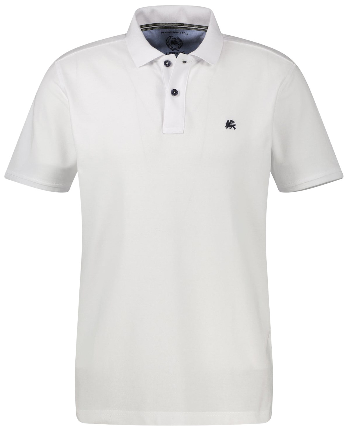 Lerros Poloshirt - Regular Fit - Pique - Cool and Dry - weiß