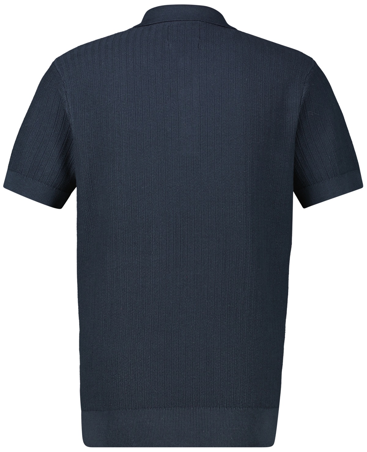 Lerros Poloshirt - Regular Fit - Struktur - dunkelblau