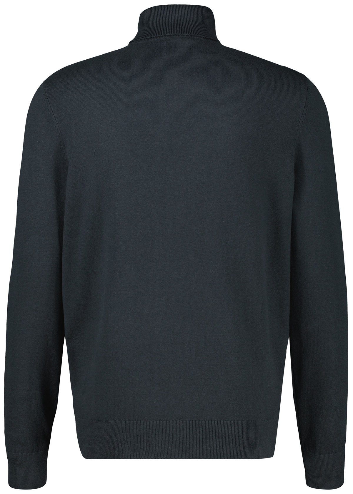 Lerros Pullover - Regular Fit - Rollkragen - dunkelblau
