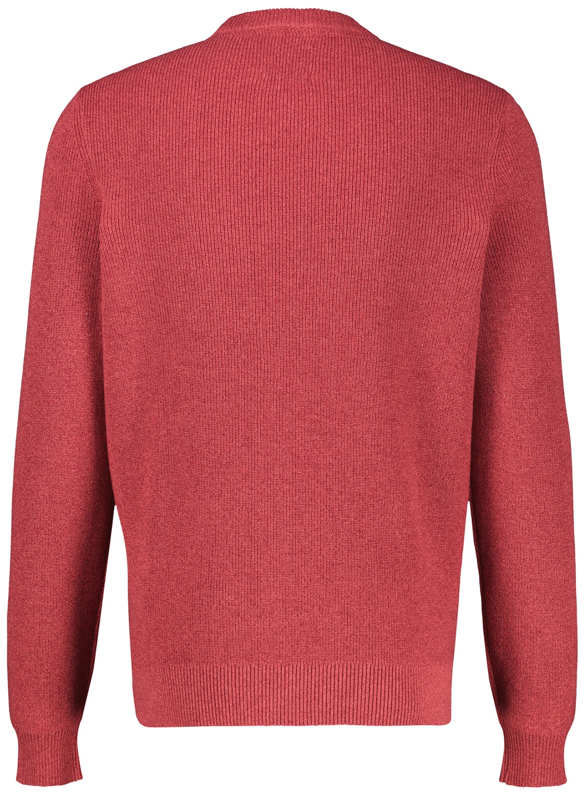 Lerros Pullover - Regular Fit - Rundhals-Ausschnitt - rot