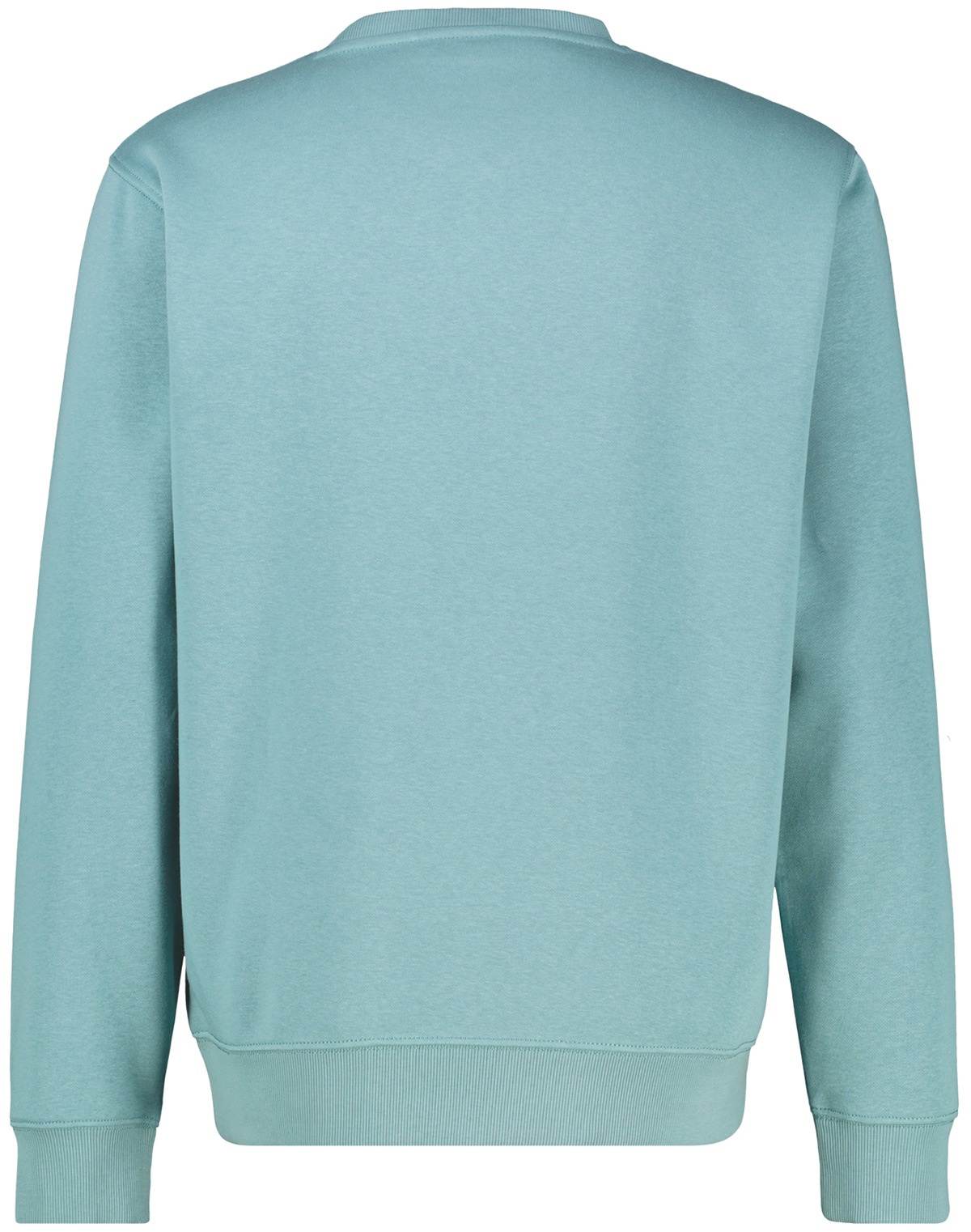 Lerros Sweatshirt - Regular Fit - Rundhals-Ausschnitt - türkis