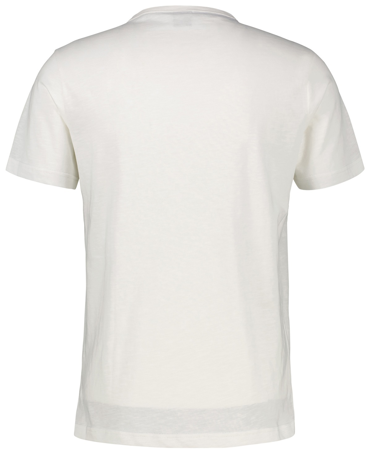 Lerros T-Shirt - Regular Fit - mit Knopfleiste - gedecktes weiß