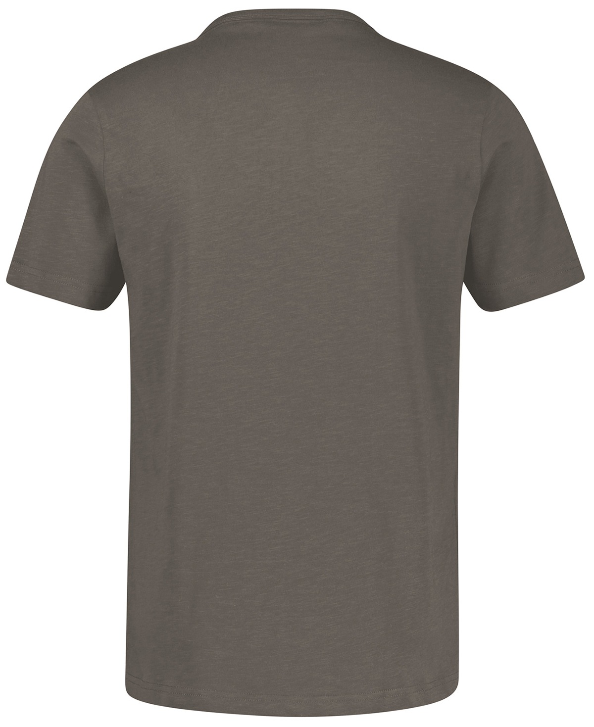 Lerros T-Shirt - Regular Fit - mit Knopfleiste - grau