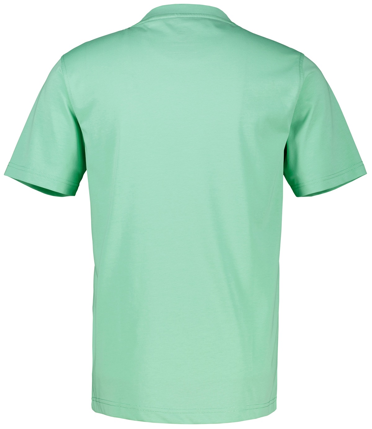 Lerros T-Shirt - Regular Fit - Rundhals - grün