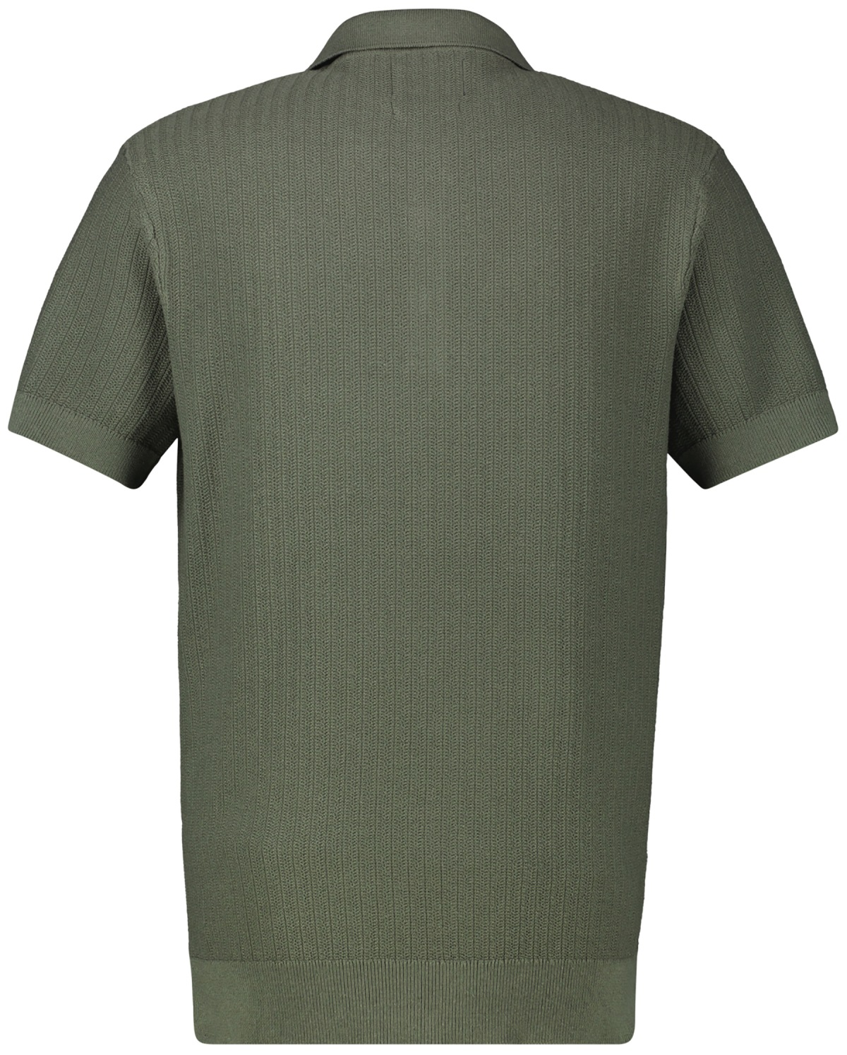 Lerros T-Shirt - Regular Fit - Rundhals - mit Brusttasche - olivgrün