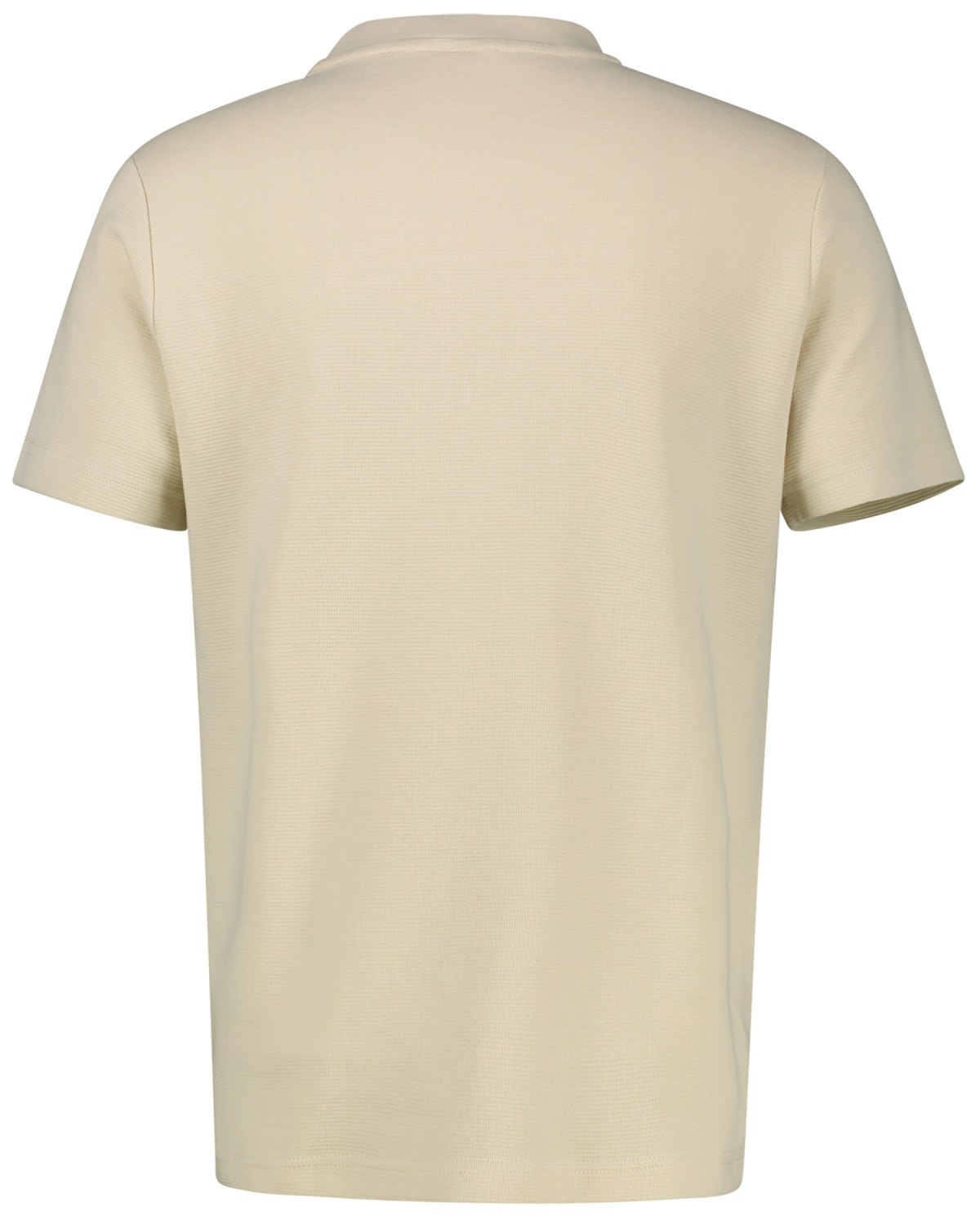 Lerros T-Shirt - Regular Fit - Rundhals - Struktur - gedecktes weiß