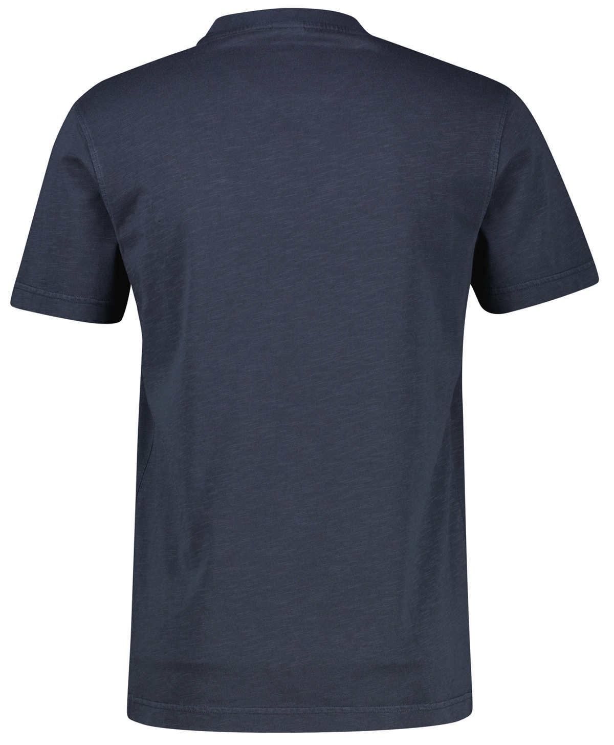Lerros T-shirt - Regular Fit - col en V - avec poche poitrine - bleu foncé