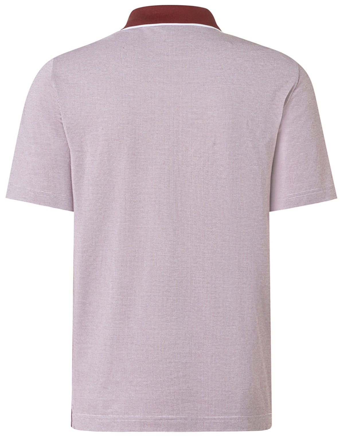 MAERZ Muenchen Poloshirt - Regular Fit - Kontrastkragen - lila