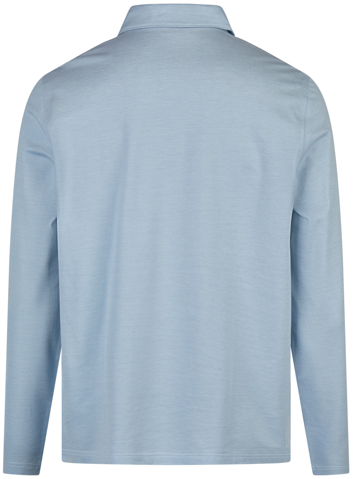 MAERZ Muenchen Poloshirt - Regular Fit - Langarm - hellblau