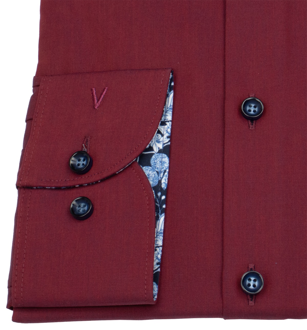 Marvelis Hemd - Body Fit - Kentkragen - rot - extra langer 69cm Arm - ohne OVP