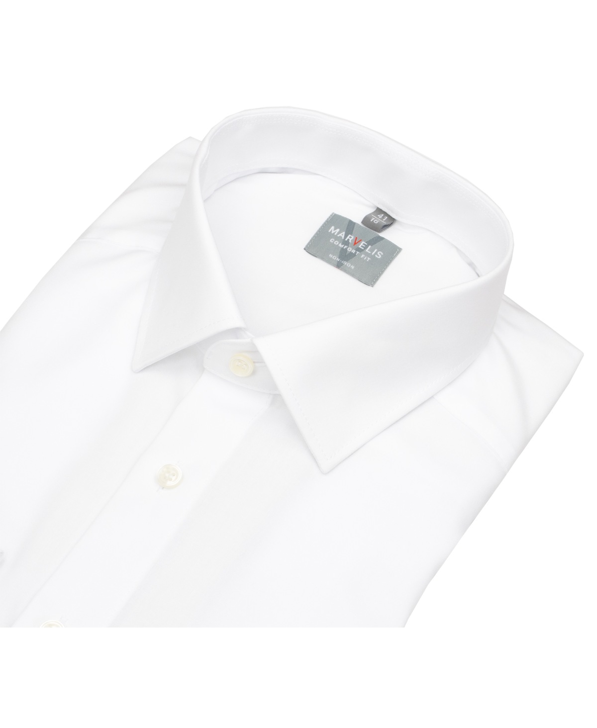 Marvelis Hemd - Comfort Fit - New Kent Kragen - weiß - ohne OVP