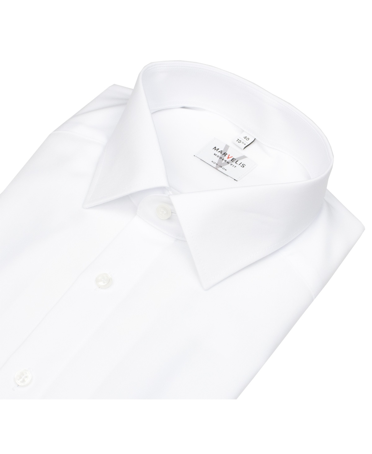 Marvelis Shirt - Modern Fit - Kent Collar - White