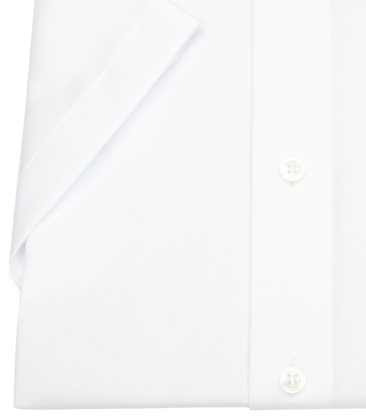 Marvelis Short Sleeve Shirt - Comfort Fit - Kent Collar - White