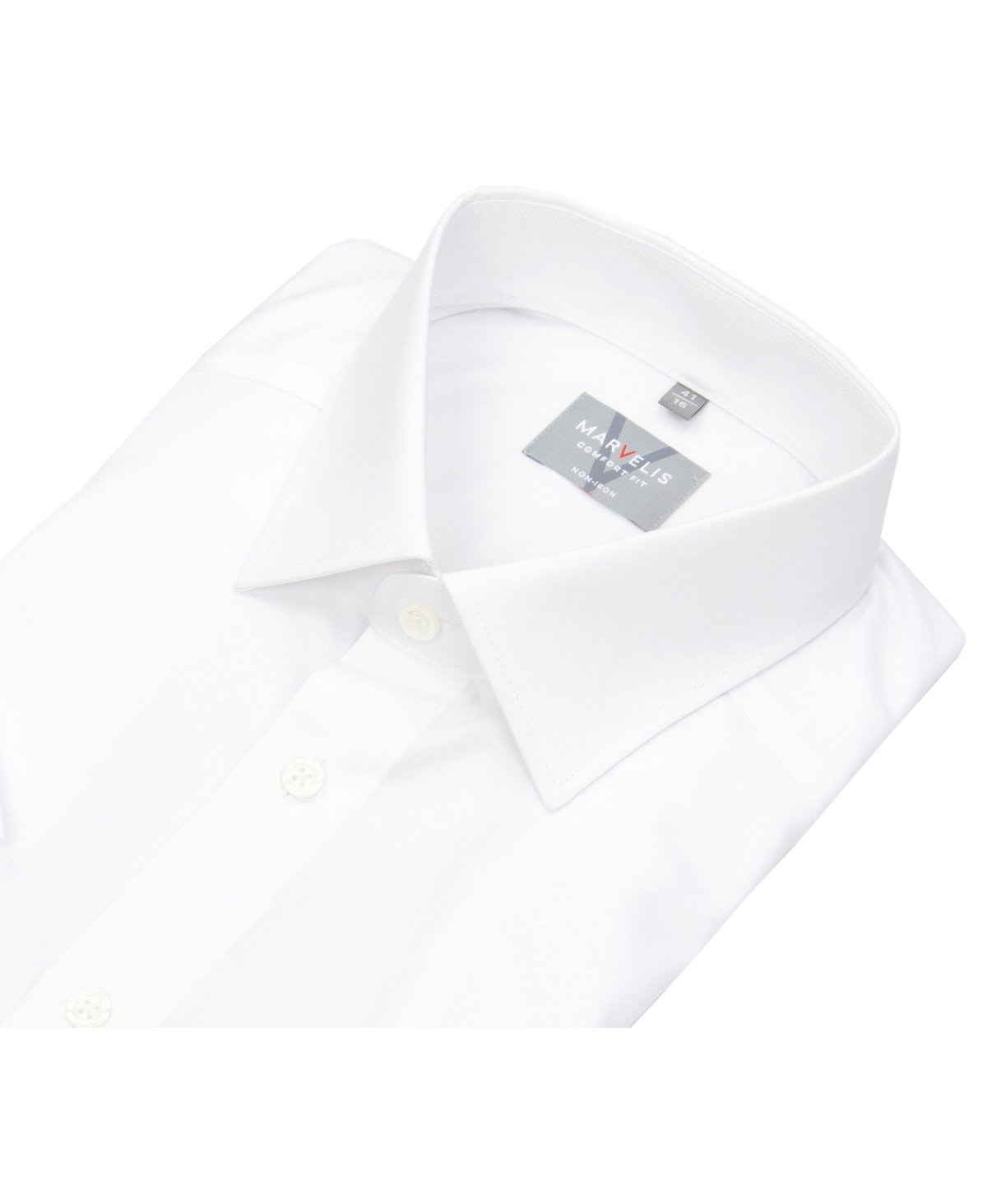 Marvelis Kurzarm Hemd - Comfort Fit - weiß
