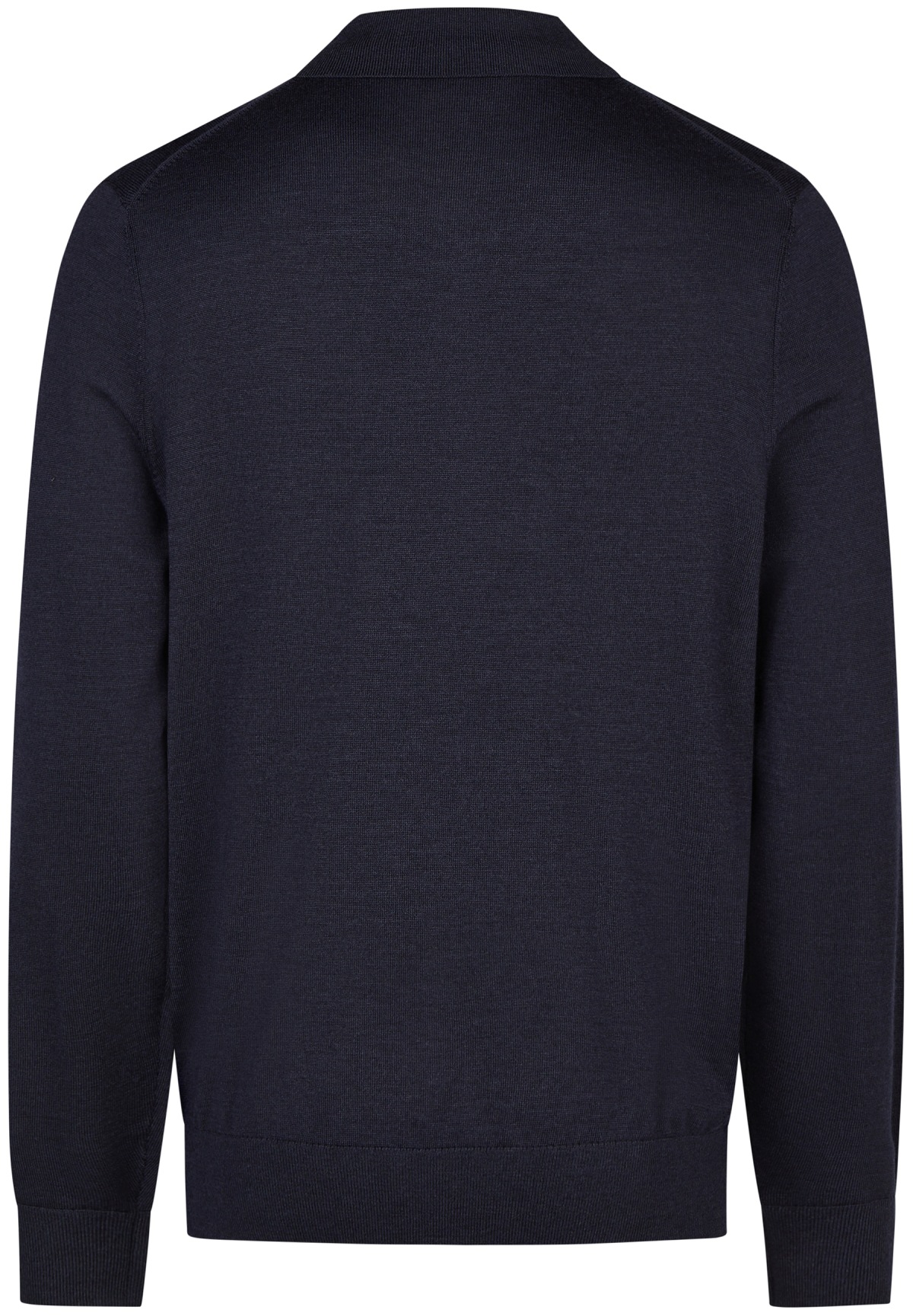 Marvelis Pullover - Merinowolle - Polokragen - dunkelblau
