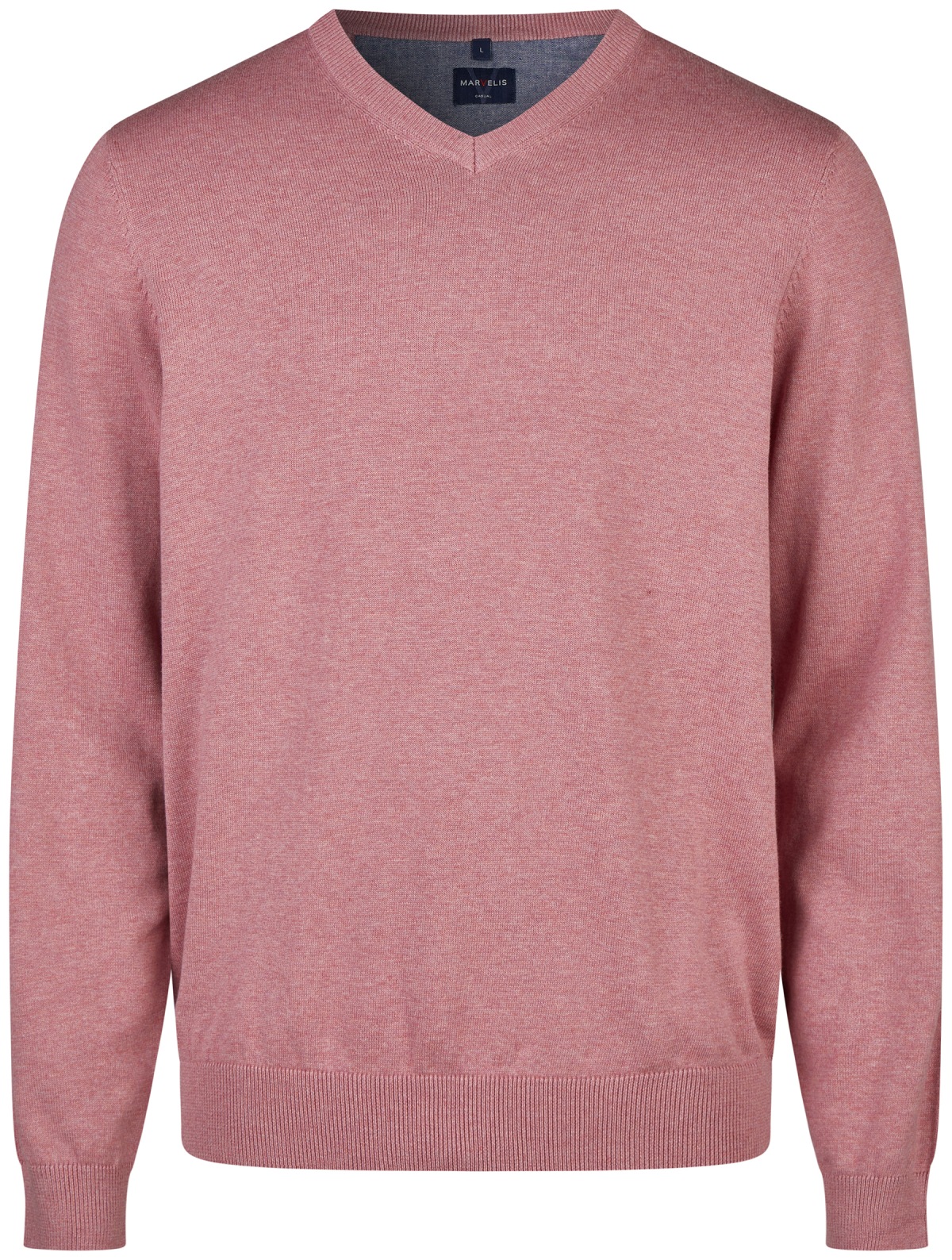 Marvelis Pullover - V-Ausschnitt - hellrose