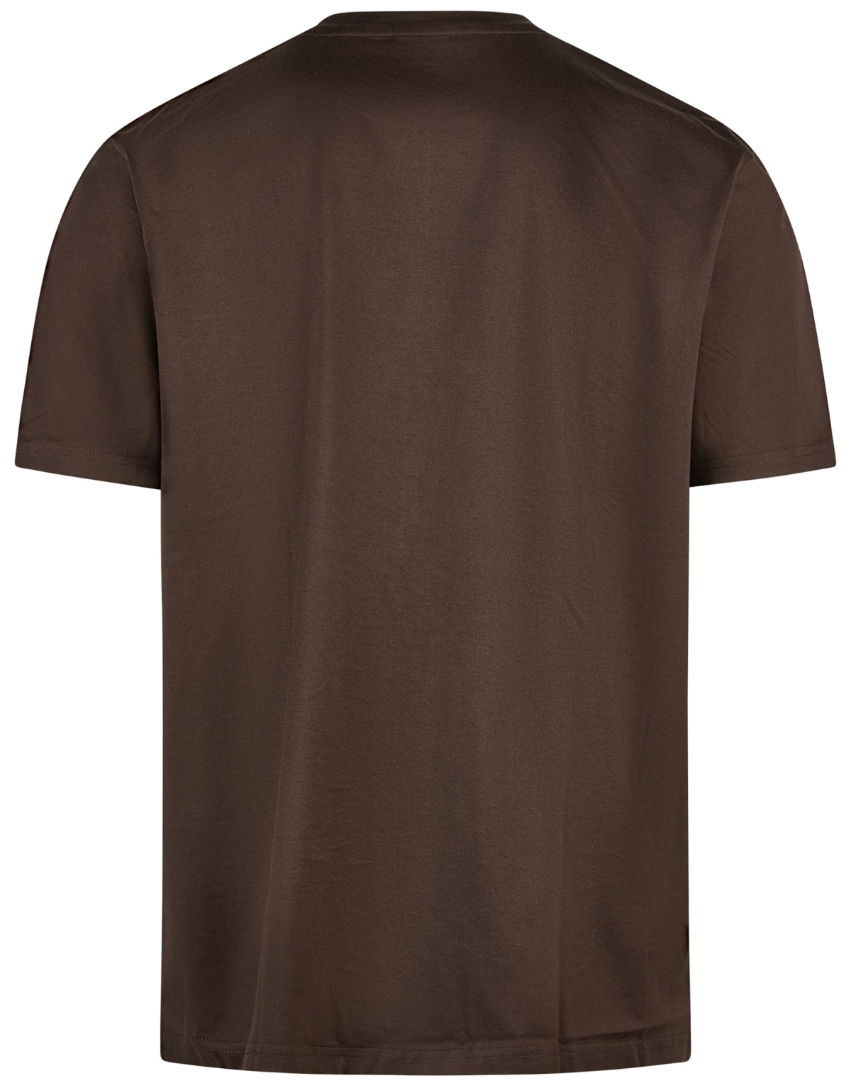 Marvelis T-Shirt - Regular Fit - Rundhals - merzerisierte Baumwolle - braun