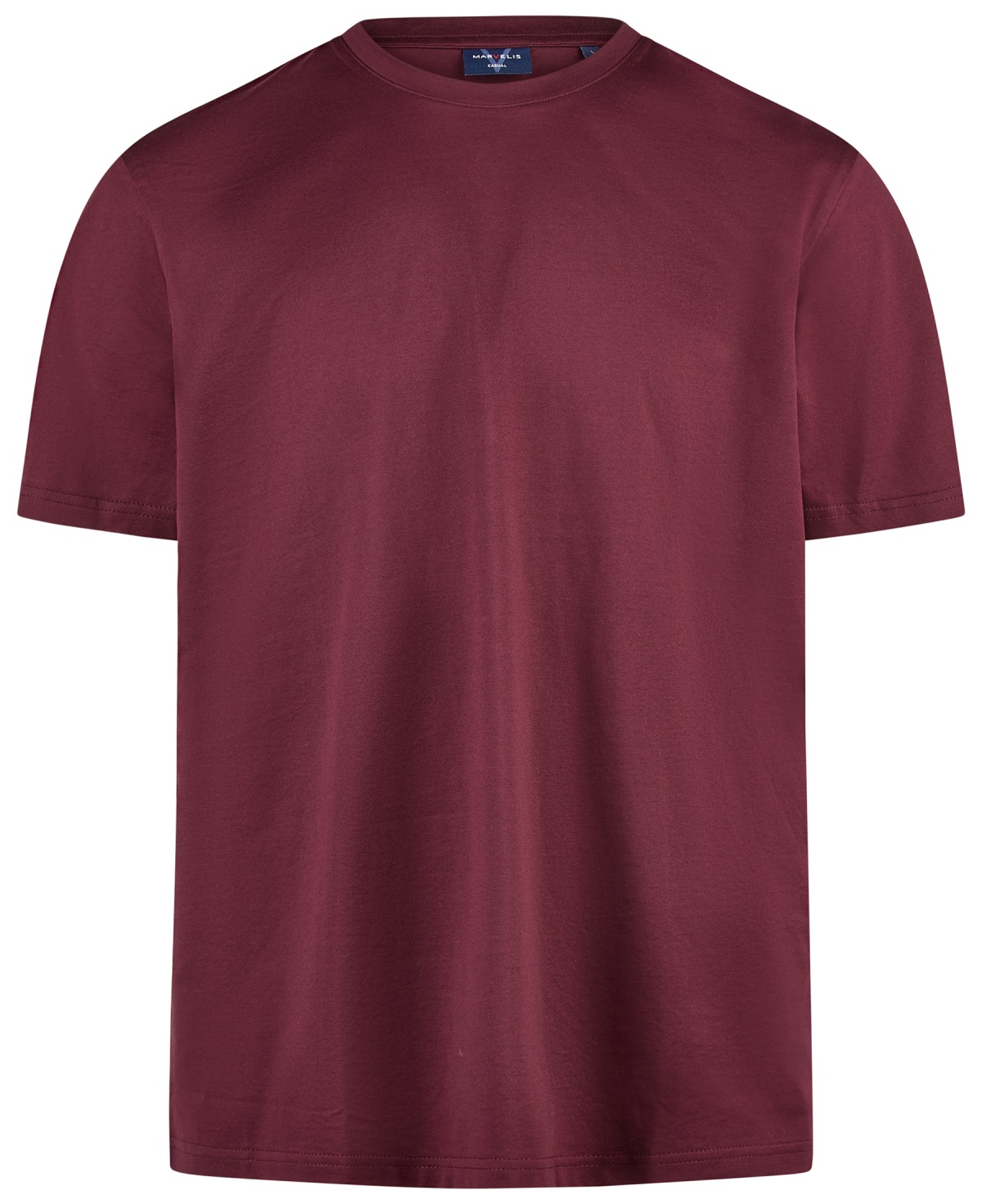 Marvelis T-Shirt - Regular Fit - Rundhals - merzerisierte Baumwolle - rot