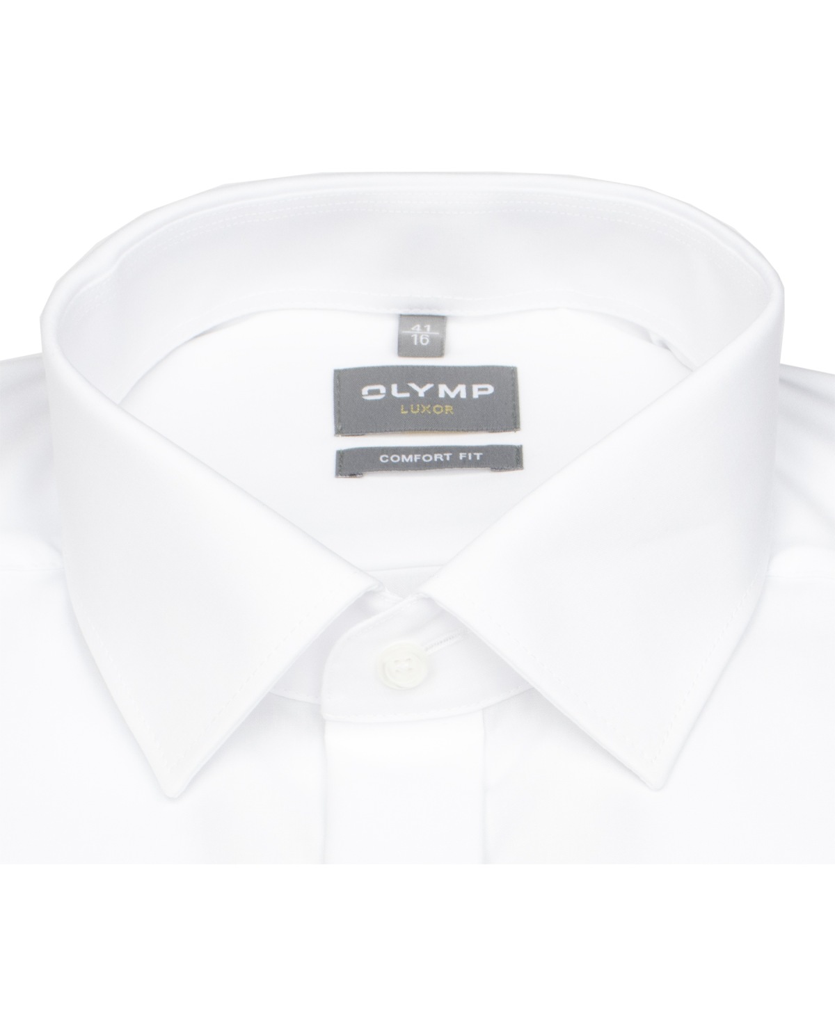 OLYMP Galahemd - Luxor Comfort Fit - Umschlagmanschette - weiß