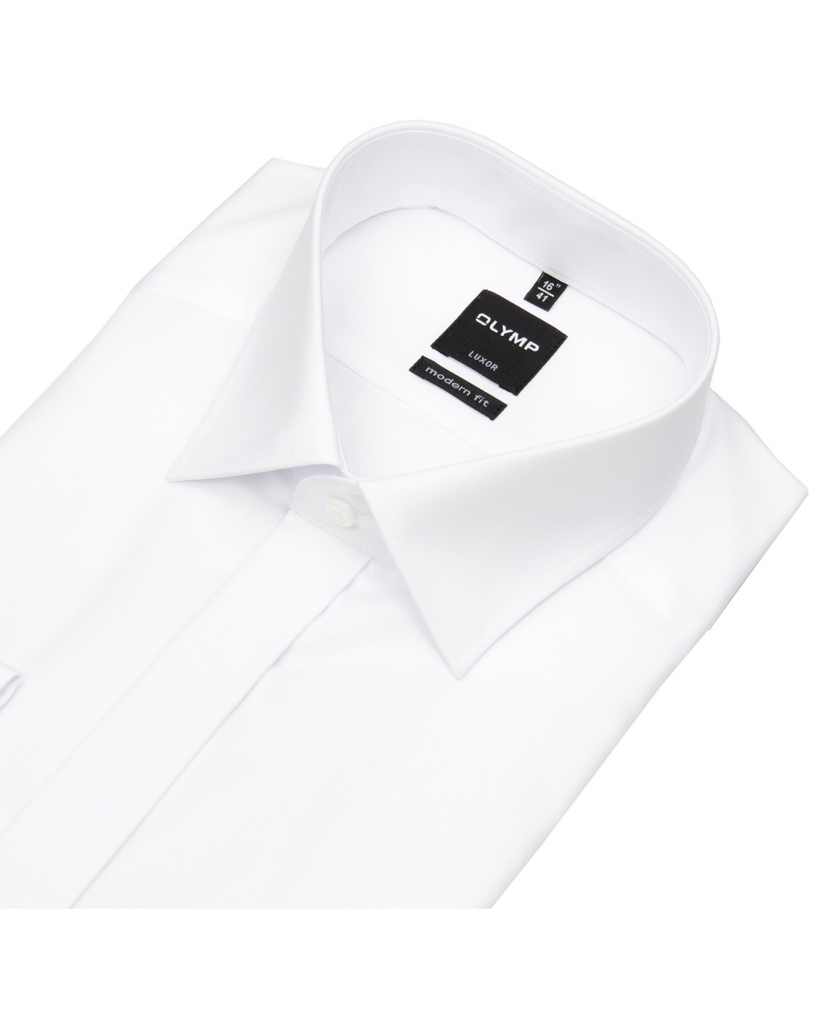 OLYMP Galahemd - Modern Fit - Kent - UMA - weiß -  extra langer 70cm Arm