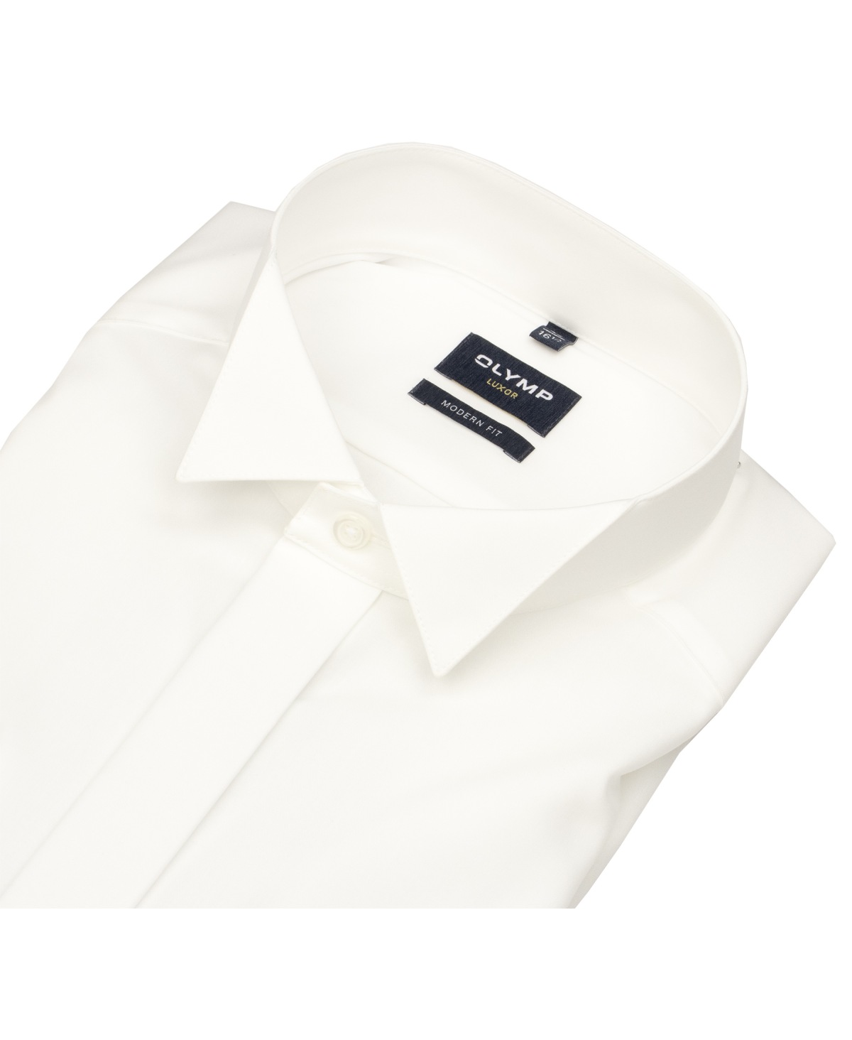OLYMP Chemise de gala - Modern Fit - col cassé - manchette mousquetaire - beige clair