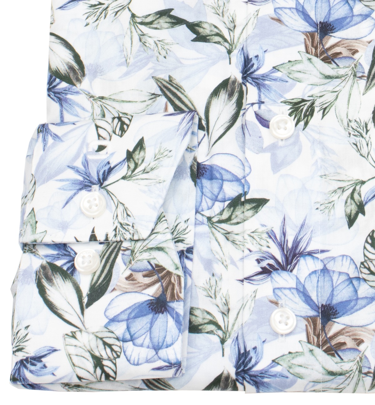 OLYMP Hemd - Comfort Fit - New Kent - floraler Print - mehrfarbig