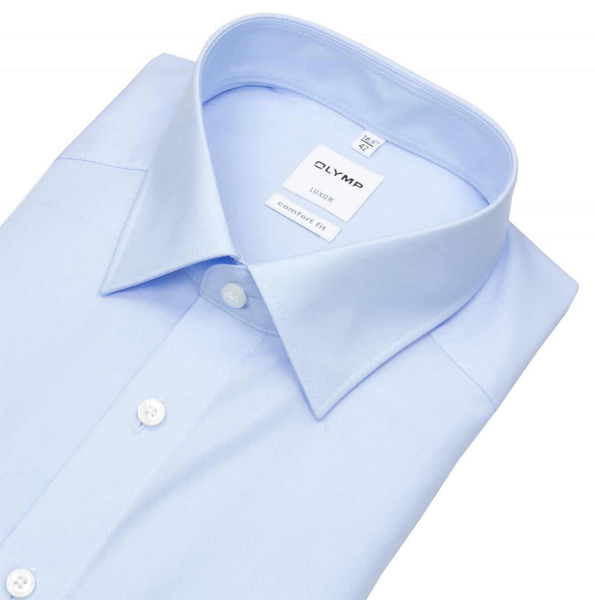 OLYMP Hemd - Comfort Fit - New Kent Kragen - hellblau