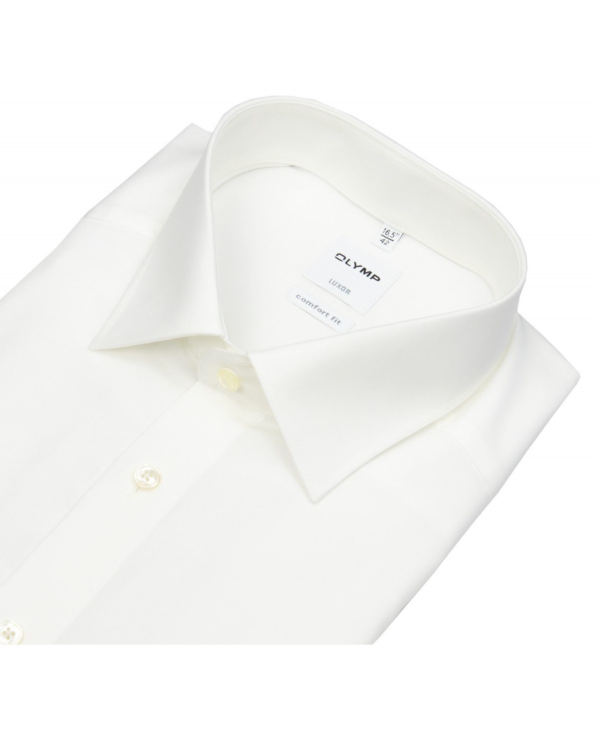 OLYMP Hemd - Comfort Fit - New Kent Kragen - helles beige