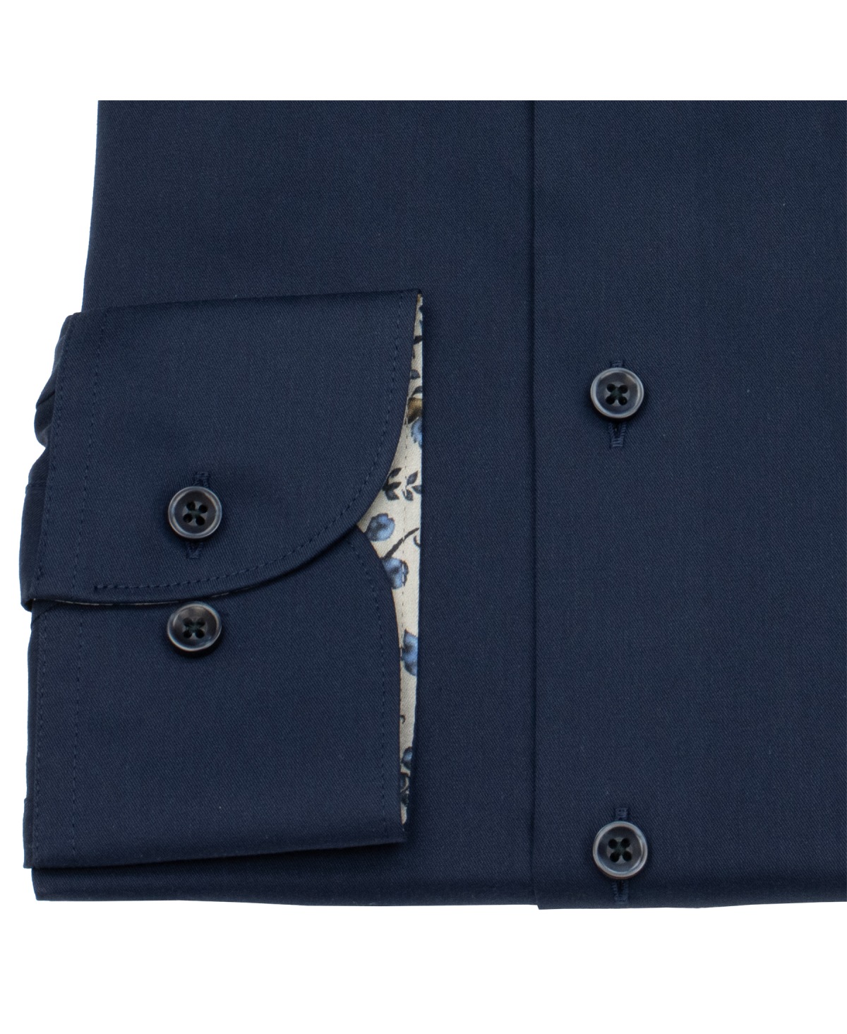 OLYMP Hemd - Comfort Fit - New Kent Kragen - Patch - dunkelblau