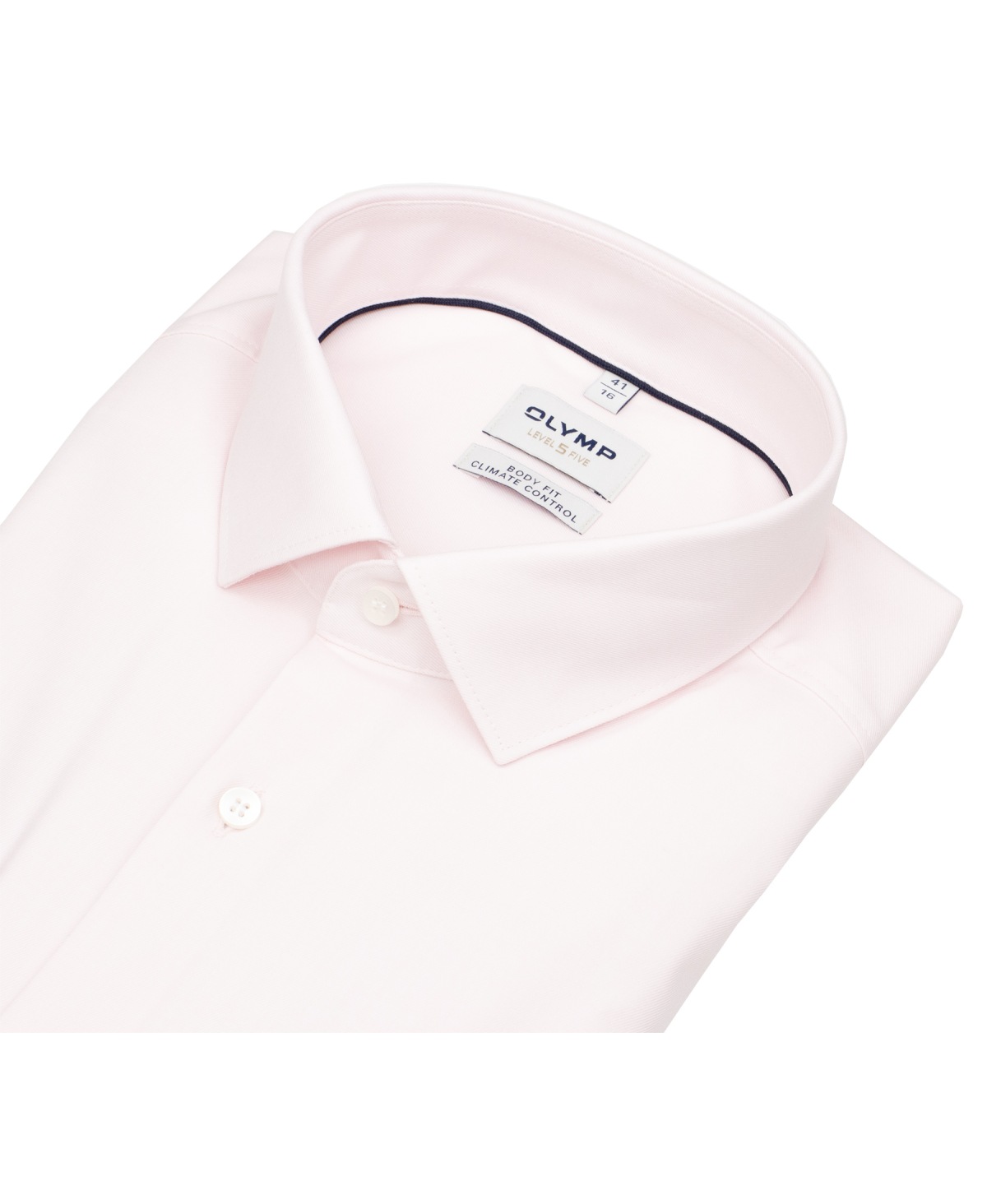 OLYMP Hemd - Level 5 Body Fit - 24/7 Climate Control Shirt - rosé