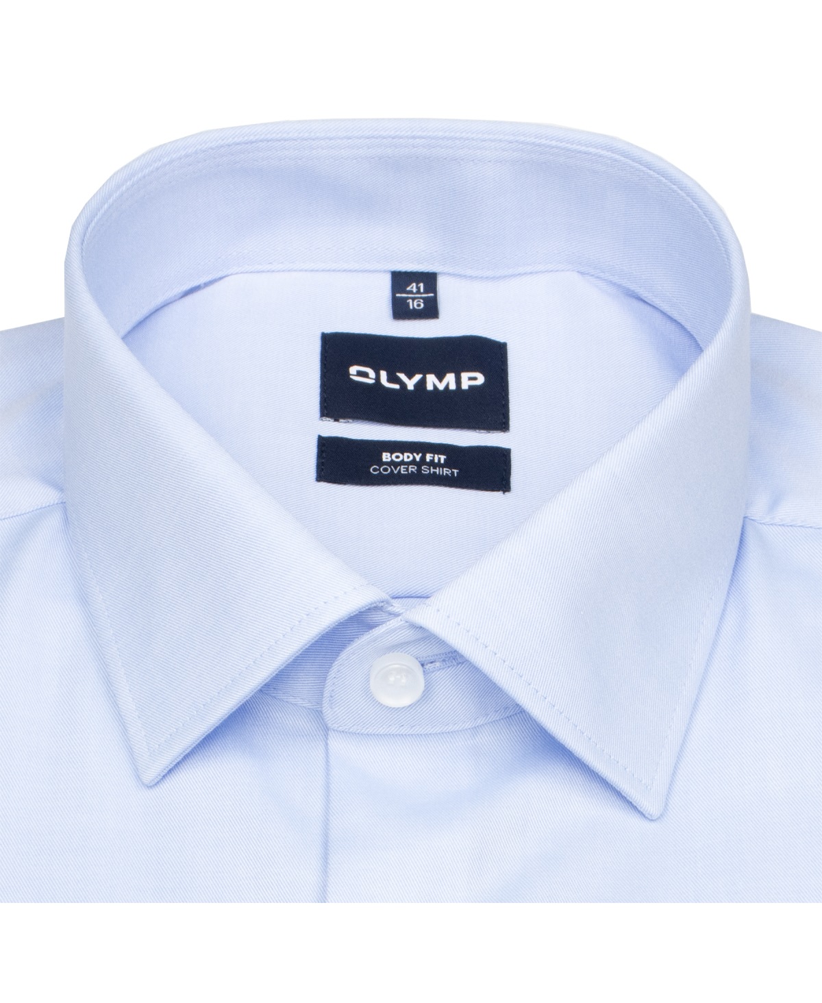 OLYMP Hemd - Level 5 Body Fit - Cover Shirt - extra blickdicht - hellblau