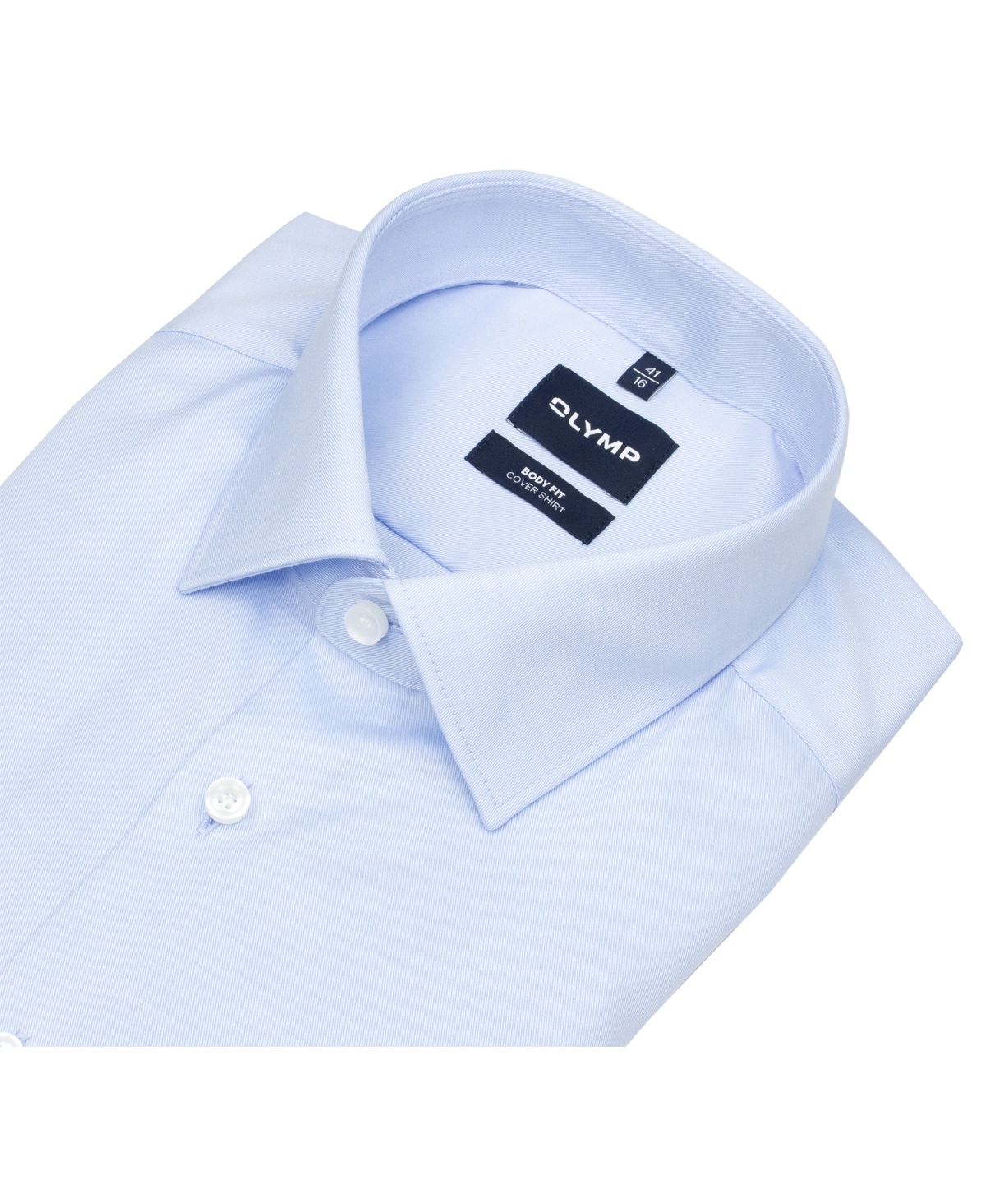 OLYMP Hemd - Level 5 Body Fit - Cover Shirt - extra blickdicht - hellblau