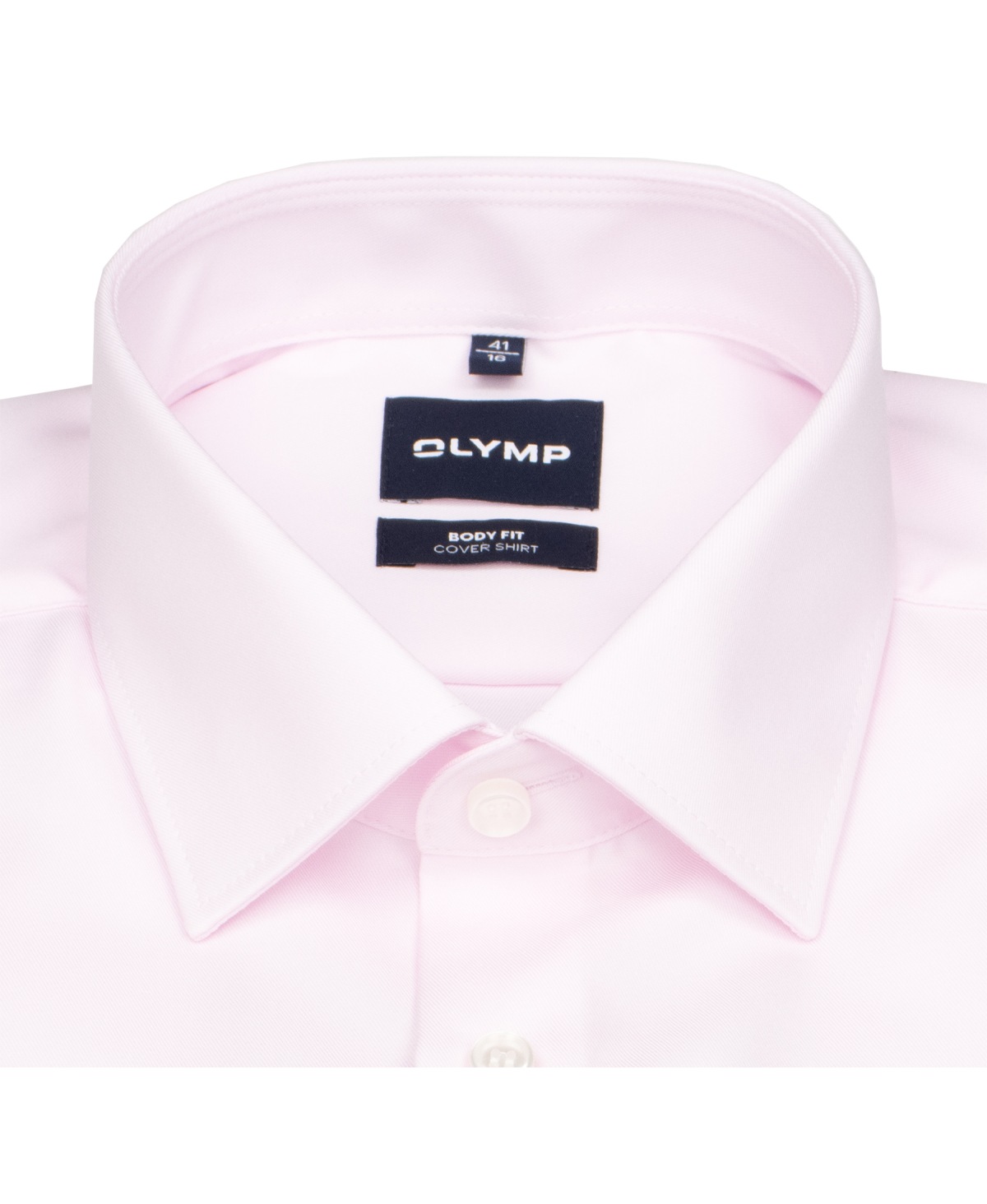 OLYMP Hemd - Level 5 Body Fit - Cover Shirt - extra blickdicht - rosé
