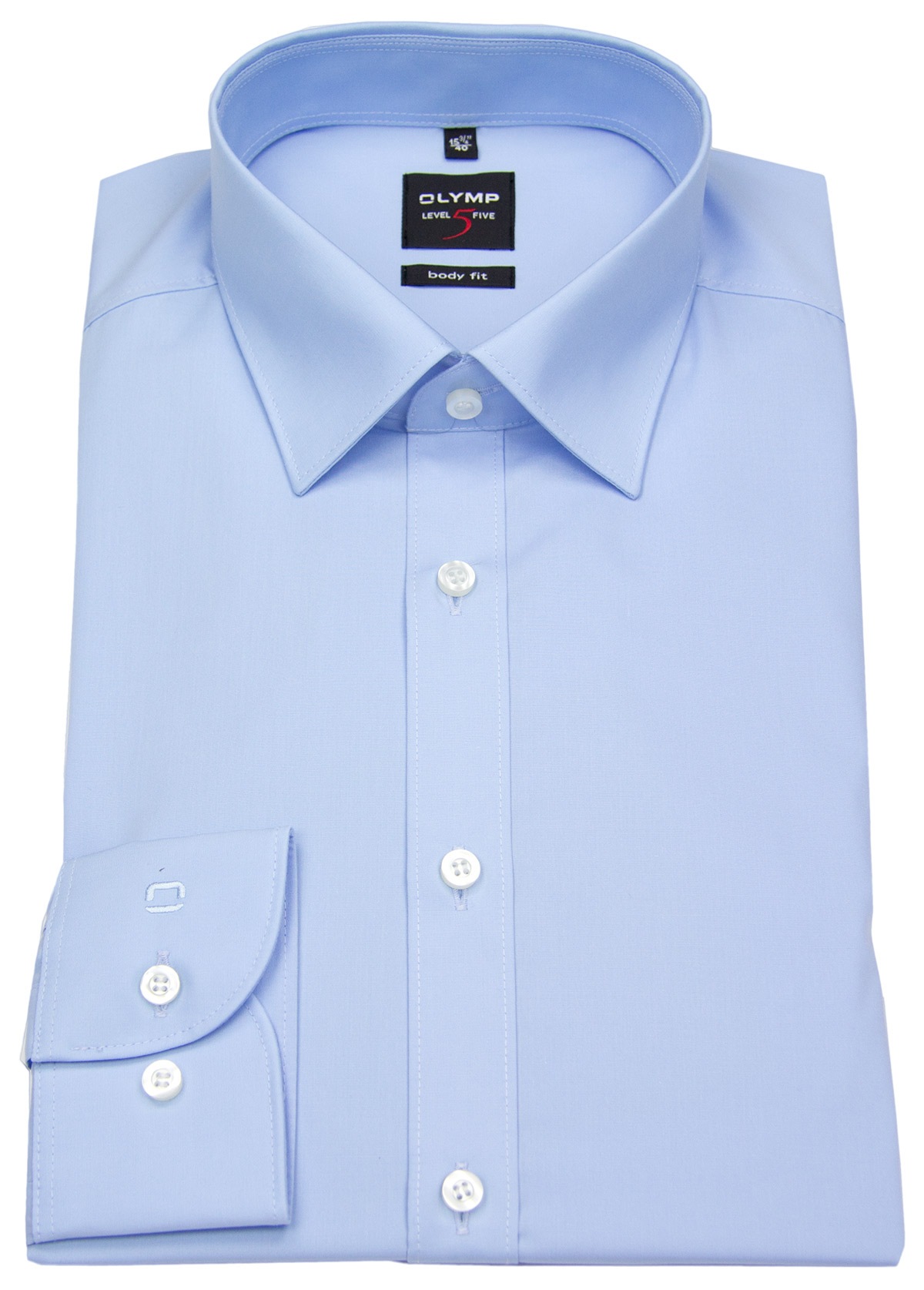 OLYMP Hemd - Level Five Body Fit - hellblau - extra langer Arm 69cm - ohne OVP