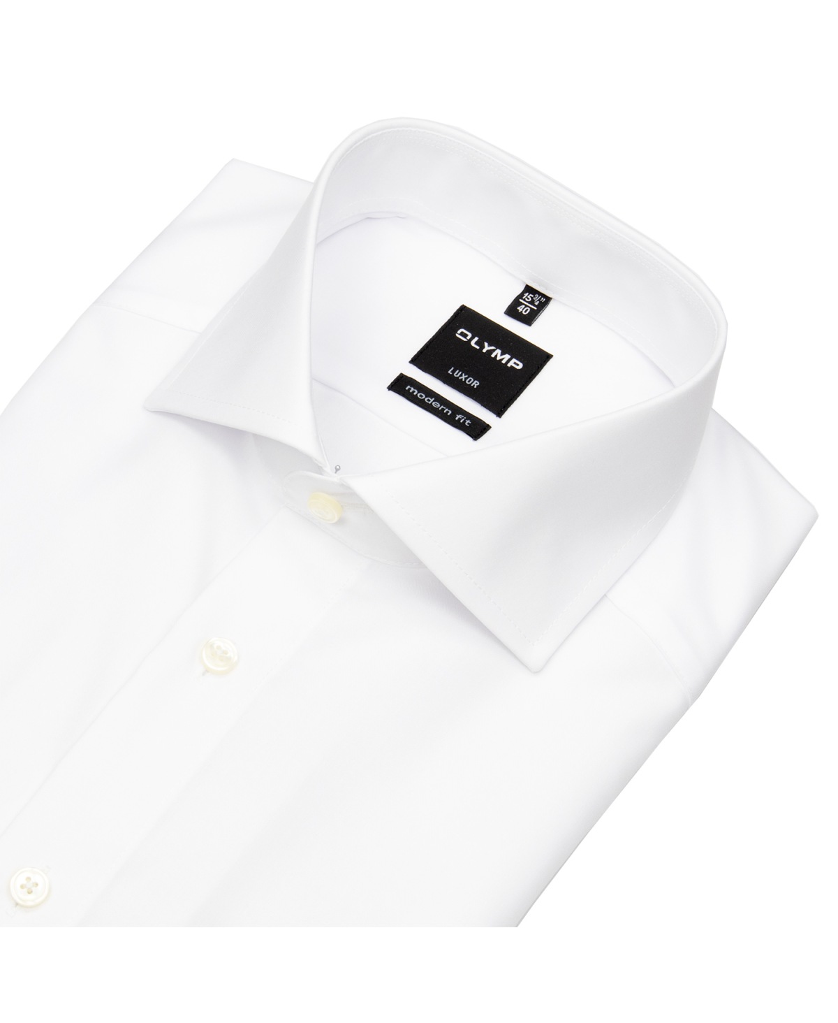 OLYMP Hemd - Luxor Modern Fit - Haifischkragen - weiß - ohne OVP