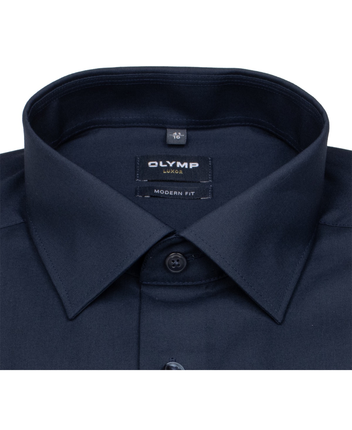 OLYMP Hemd - Luxor Modern Fit - Kentkragen - dunkelblau