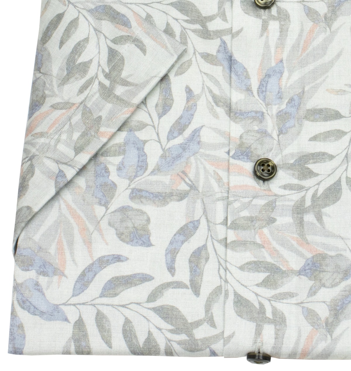 OLYMP Kurzarmhemd - Modern Fit - New Kent - floraler Print - mehrfarbig