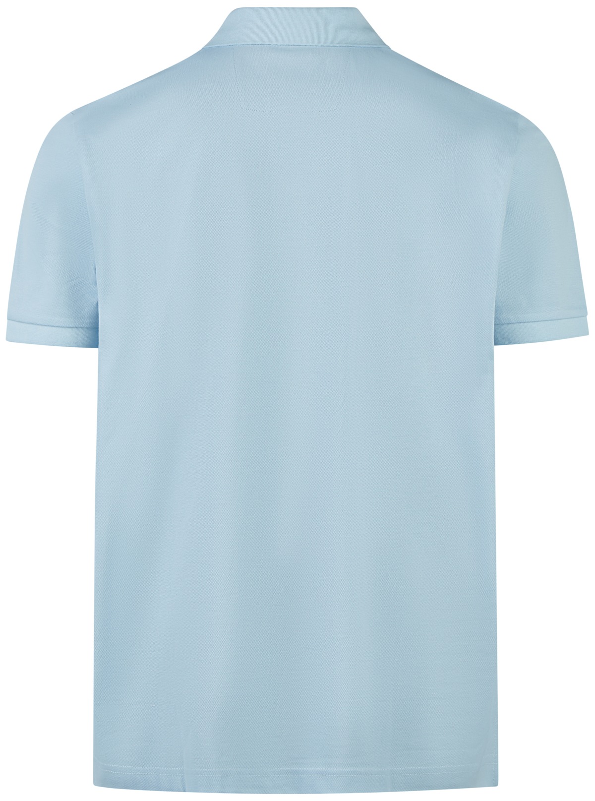 OLYMP Poloshirt - Regular Fit - Piqué - hellblau