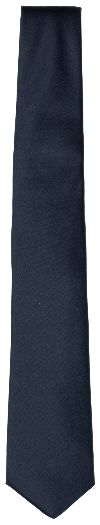 OLYMP Seidenkrawatte - Super Slim - dunkelblau