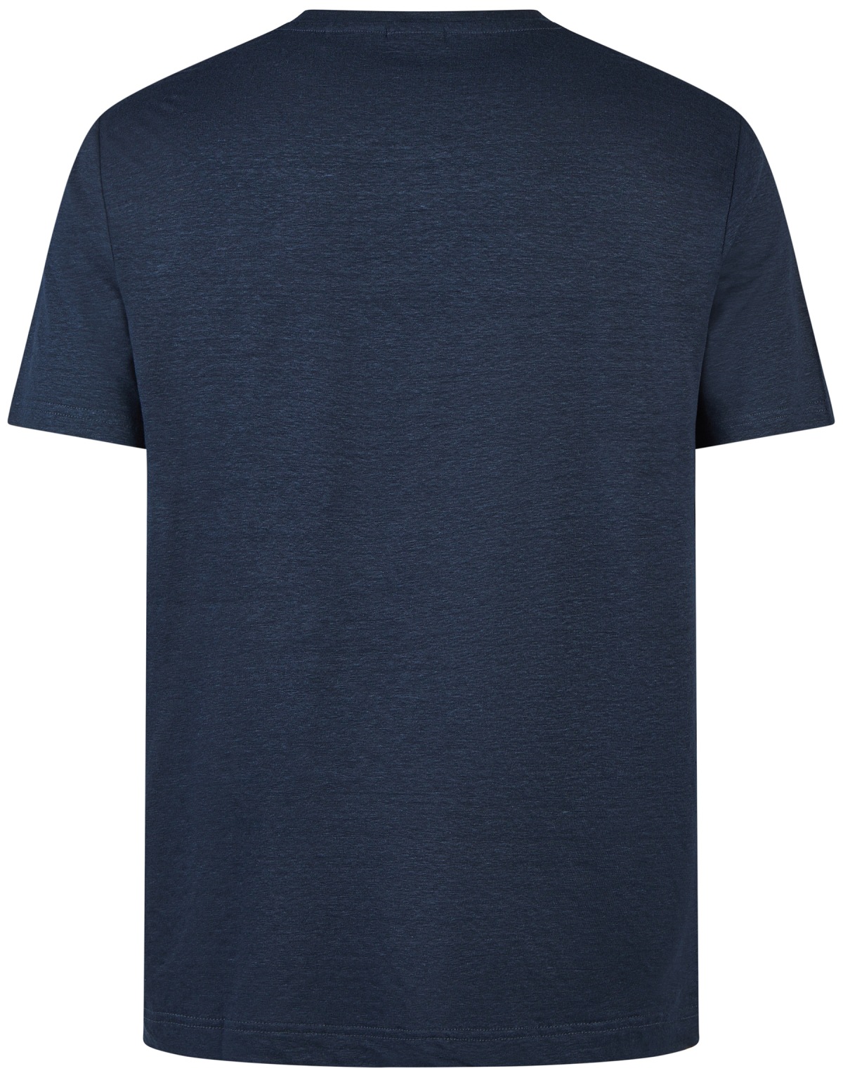 OLYMP T-Shirt - Regular Fit - Rundhals-Ausschnitt - Leinen - dunkelblau