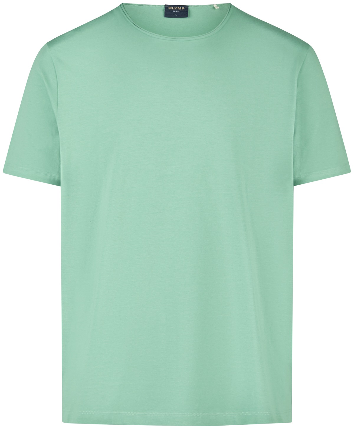 OLYMP T-Shirt - Regular Fit - Rundhals - grün