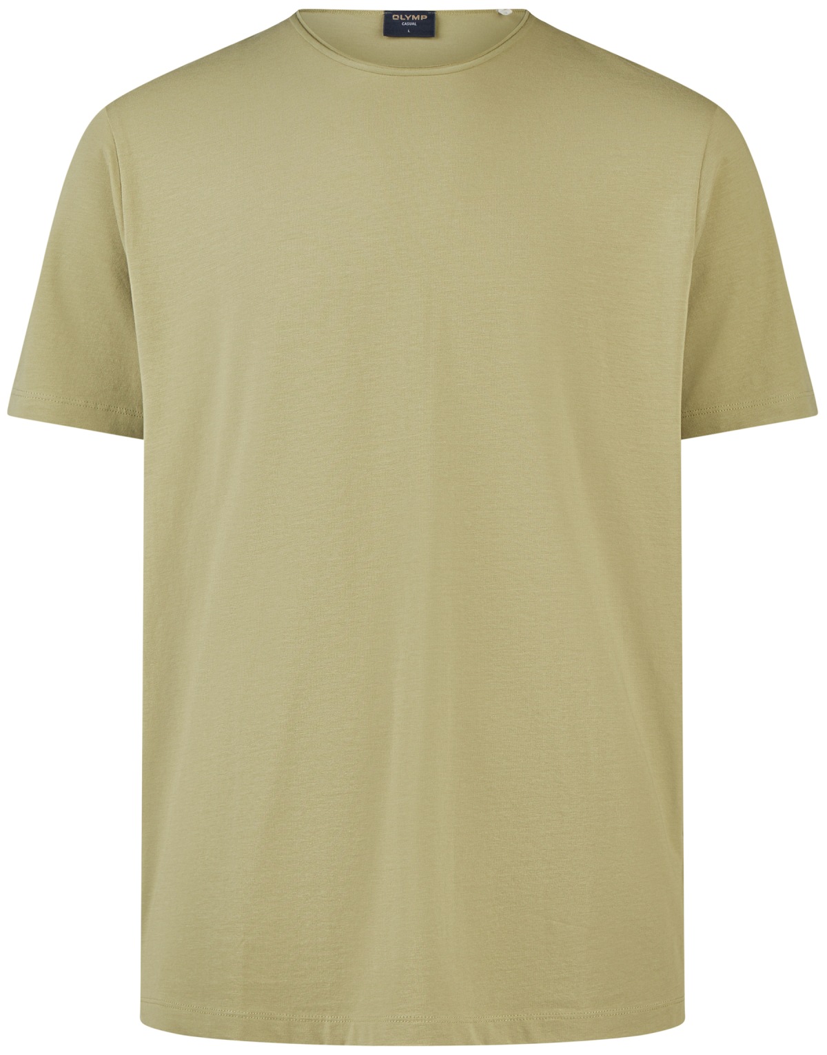 OLYMP T-Shirt - Regular Fit - Rundhals - grün