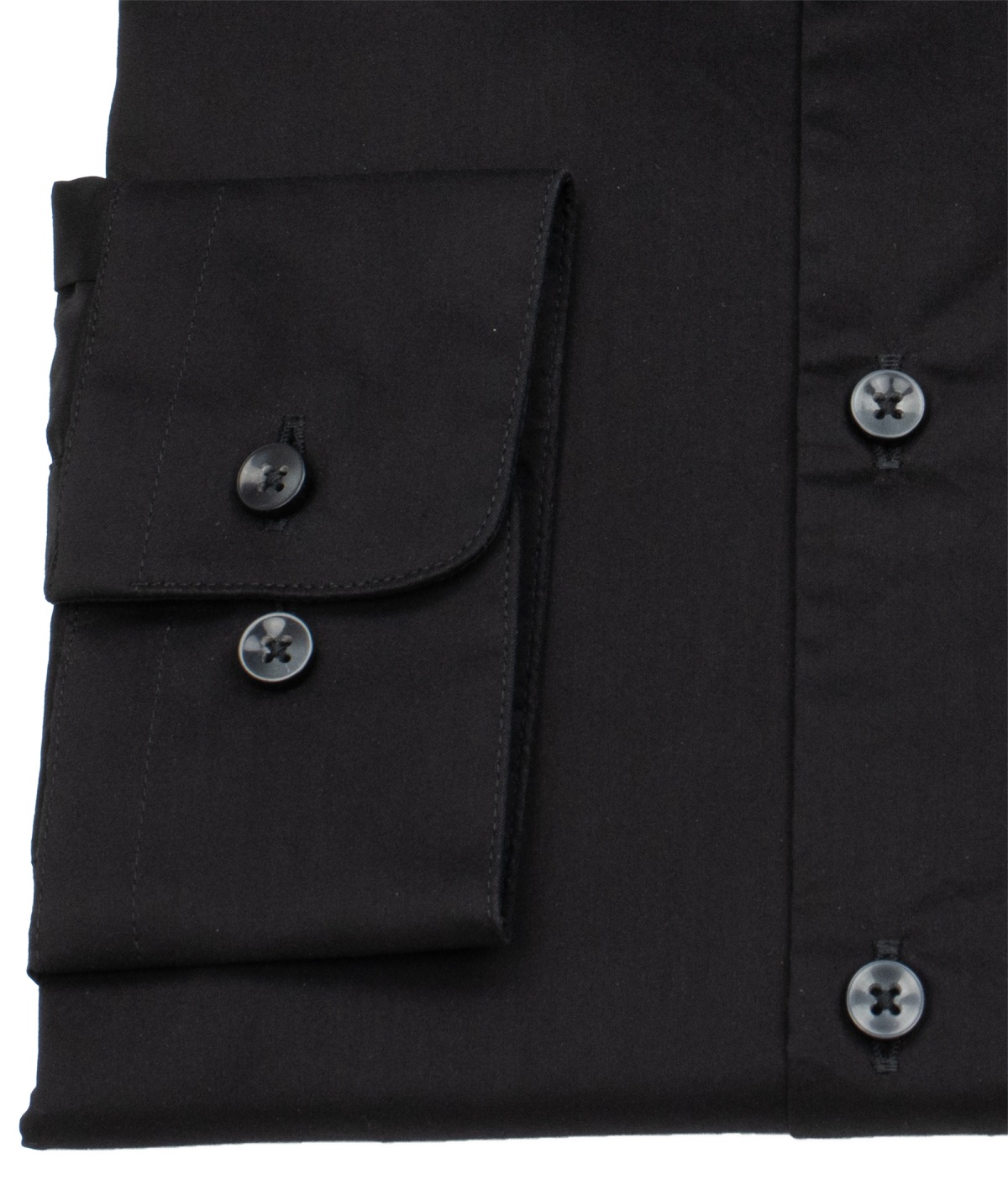 Pure Hemd - Slim Fit - FLXBL Shirt - Haifischkragen - schwarz - ohne OVP