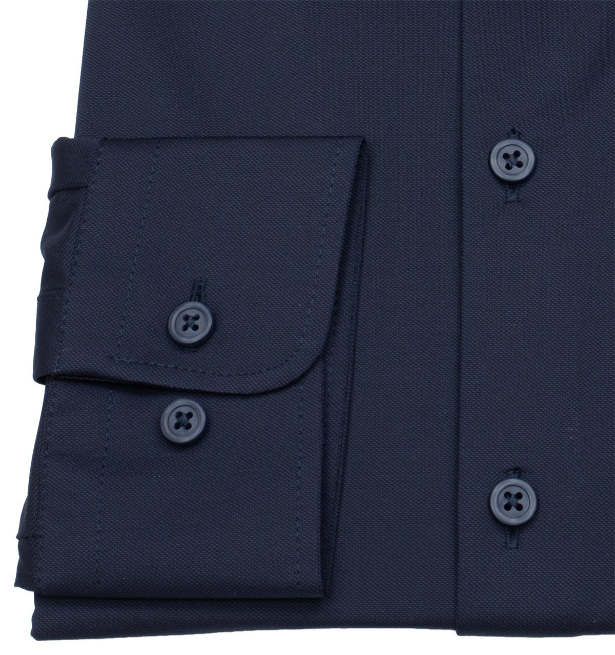 Pure Hemd - Slim Fit - Functional Shirt - Haifischkragen - blau - extra langer 70cm Arm
