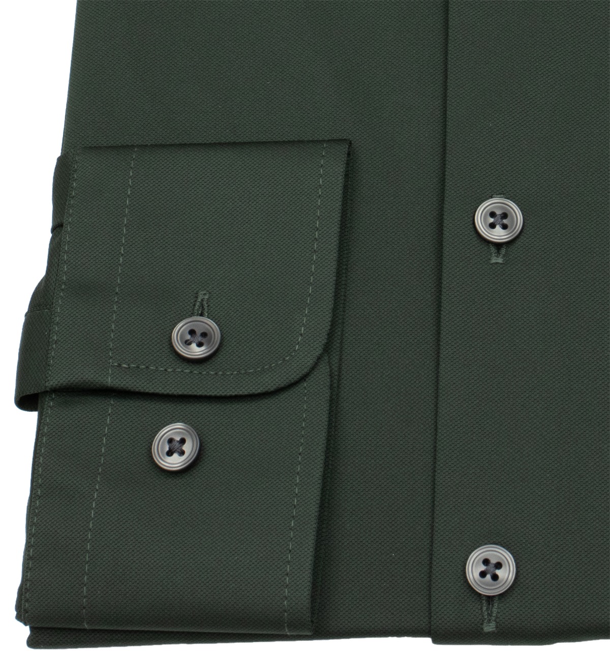 Pure Hemd - Slim Fit - Functional Shirt - Haifischkragen - grün - ohne OVP