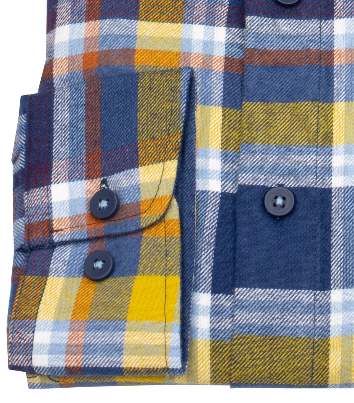 Redmond Flanellhemd - Comfort Fit - kariert - mehrfarbig