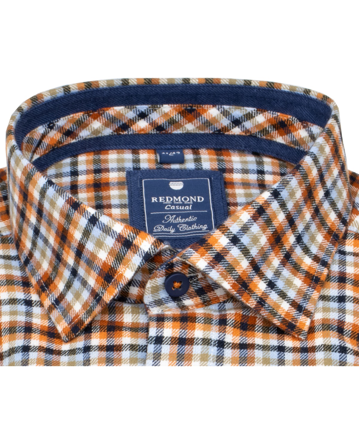 Redmond Flanellhemd - Comfort Fit - kariert - mehrfarbig - ohne OVP