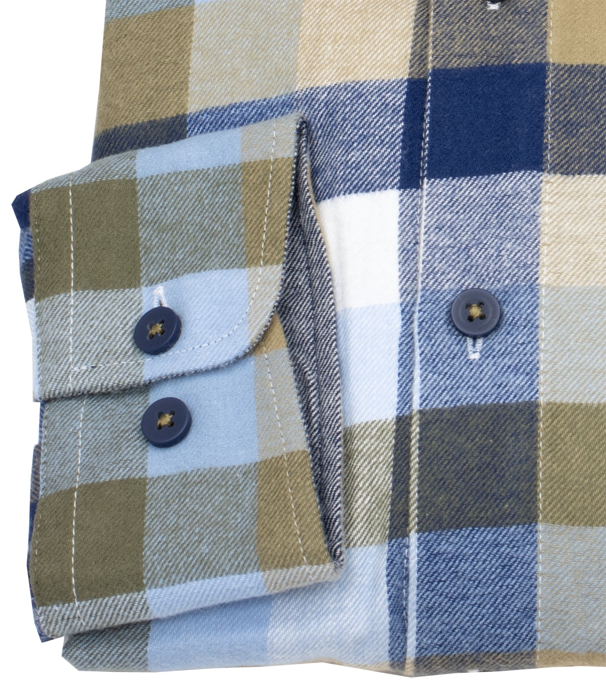 Redmond Flanellhemd - Comfort Fit - kariert - mehrfarbig - ohne OVP