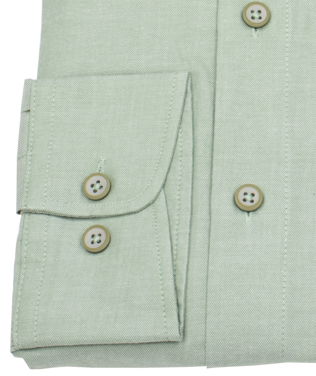 Redmond Hemd - Casual Fit - Kentkragen - grün