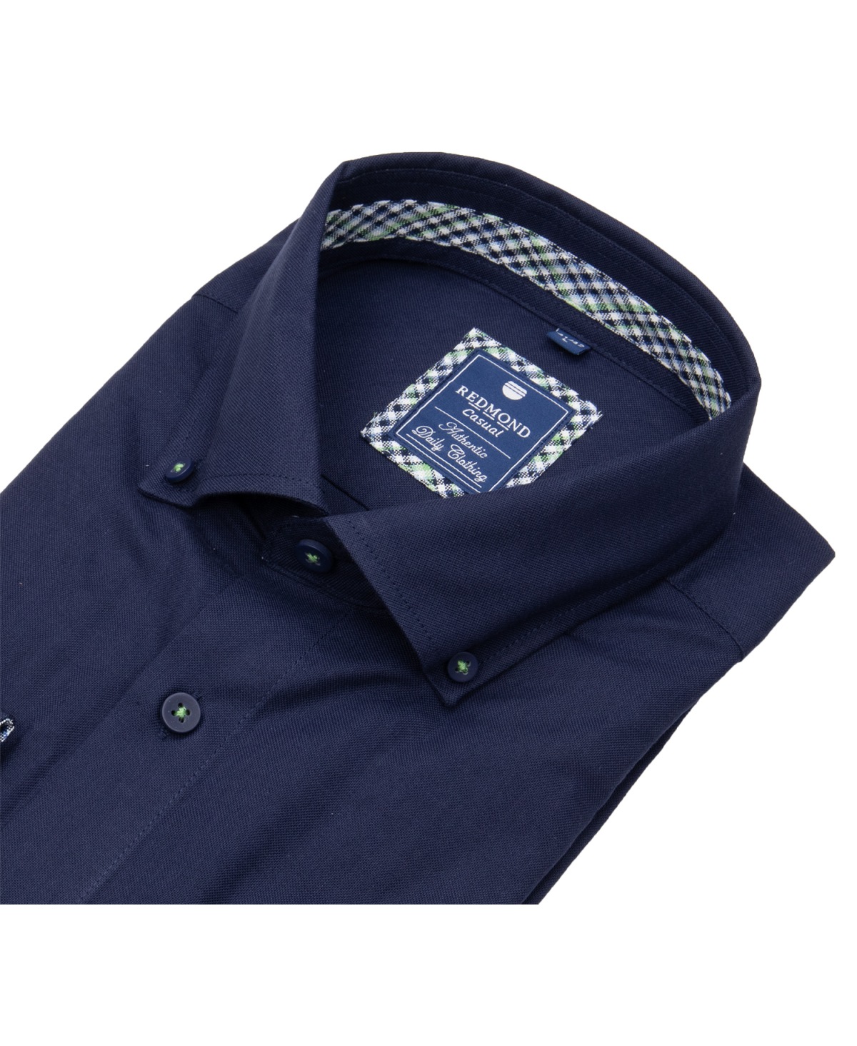 Redmond Hemd - Comfort Fit - Button Down Kragen - Casual - dunkelblau - ohne OVP